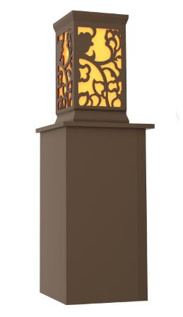 电动液压一体升降柱GJL-S92 景观灯箱型